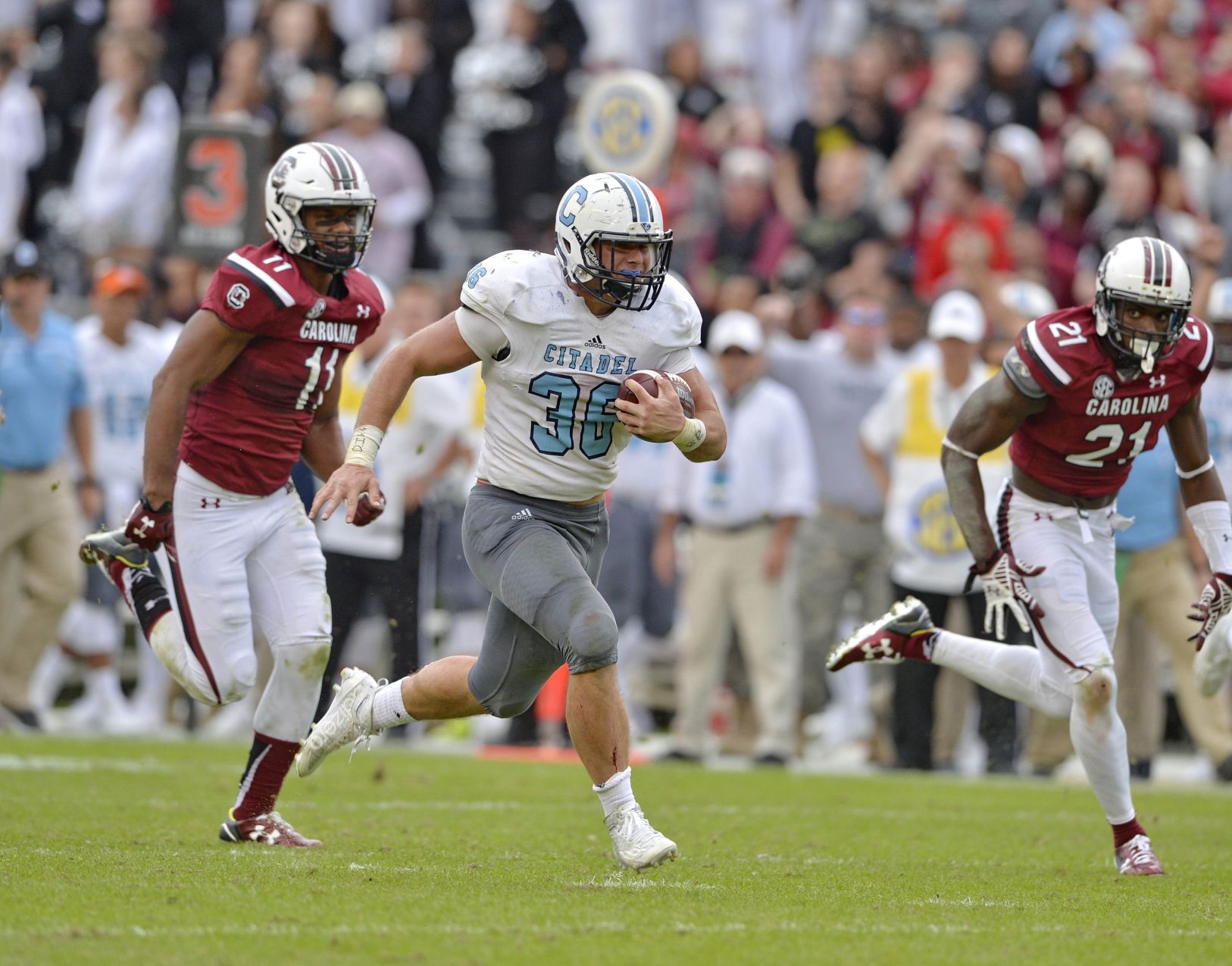 Sapakoff: Tyler Renew, from Columbia peanut salesman to Citadel star (copy)